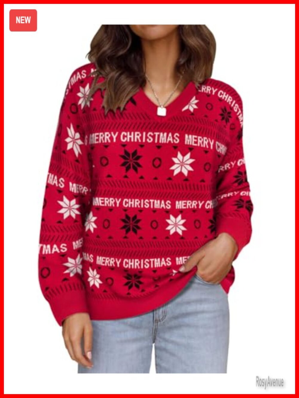 Plus Size Crewneck Long Sleeve Pullover Sweater Knit Jumper Top